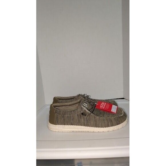 Hey Dude Men's Wally Sox Brown Round Toe Casual Shoe 40019255, size 13 NWT - Picture 4 of 7